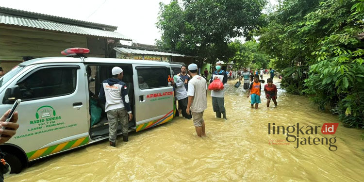 Rawan Banjir di Maguan Rembang BPBD Bentuk Desa Tangguh Bencana