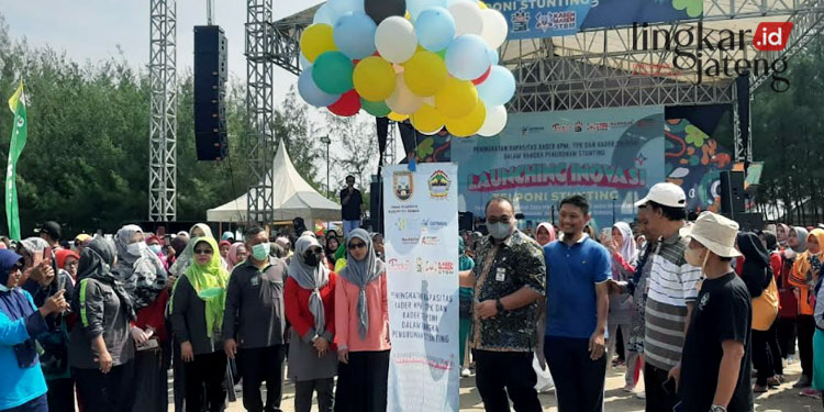 Target Turun di bawah 10 Persen Dinkes Rembang Launching Telponi Stunting