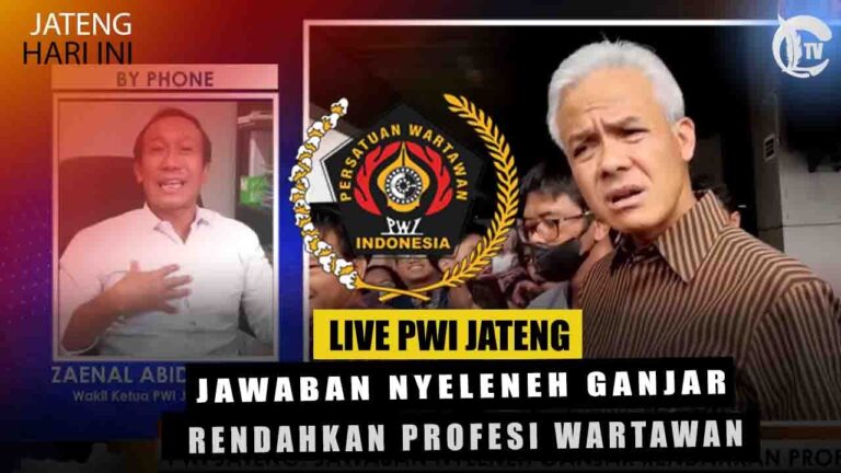 Gubernur Ganjar Alihkan Pertanyaan Wartawan PWI Jateng Ngawur itu 1 768x432 1