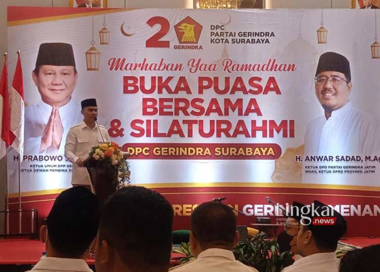 Pemilu 2024 Gerindra Surabaya Targetkan 10 Kursi DPRD