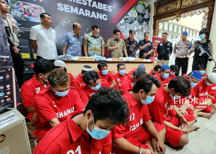 Kasus Narkoba di Semarang Belasan Residivis Berhasil Diringkus