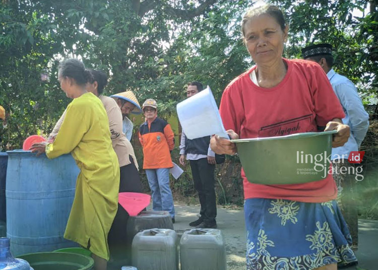 13 Kecamatan Terdampak Kekeringan BPBD Rembang Klaim Stok Bantuan Air Bersih Aman