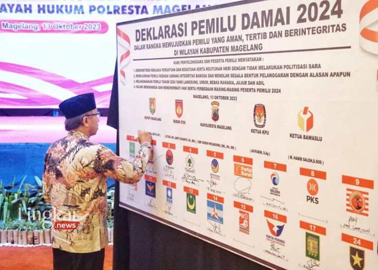 Hadapi Tahun Politik Seluruh Eleman Diminta Dukung Kesiapan Pemilu 2024 di Magelang