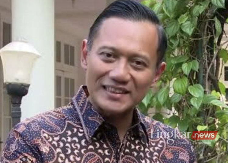 Menteri Agraria dan Tata Ruang ATR Agus Harimurti Yudhoyono