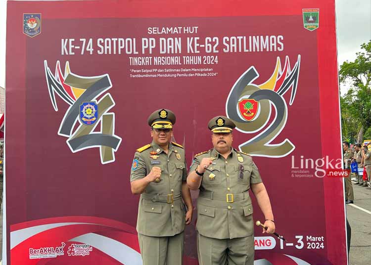 Agus Sukiyono Turut Hadiri Upacara Peringatan HUT Satpol PP dan Satlinmas di Sumatera Barat