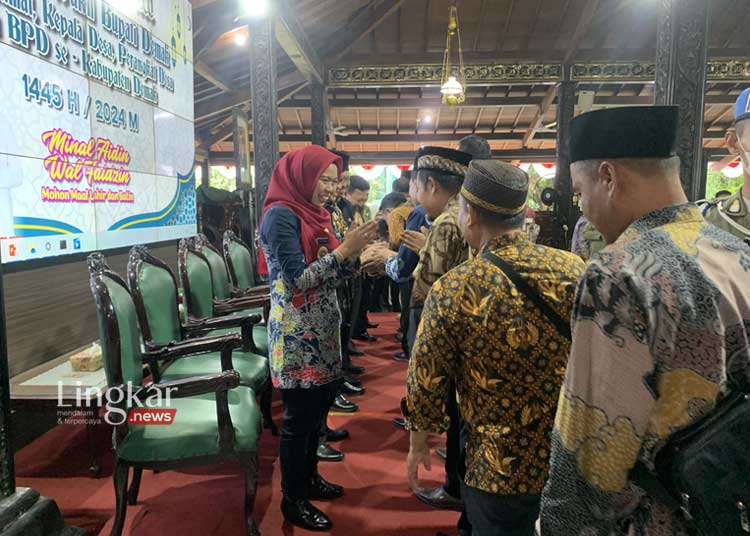 Bupati Eistianah Gelar Halal Bihalal Bersama Kades se Kabupaten Demak