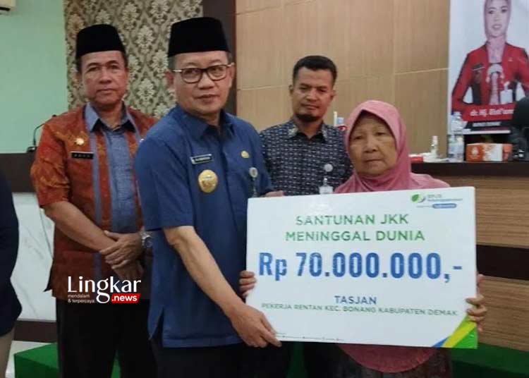 Pemkab Demak daftarkan pekerja rentan ke program jaminan sosial